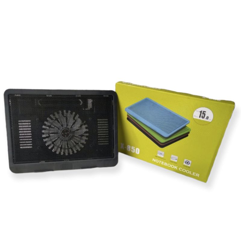 Coolingpad X850 Kipas Laptop / Notebook Cooling Pad / Cooler Fan X 850 untuk/ 14-15 inch