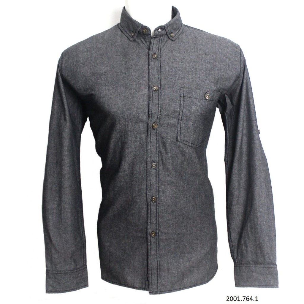 

Dancus - Kemeja Pria Denim / Kemeja Jeans / Kemeja Levis Warna Hitam (2001.764)