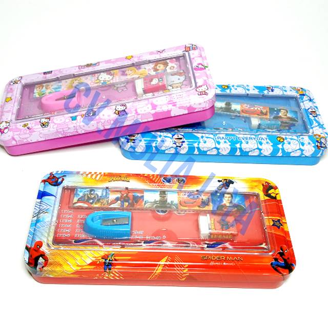 

Pencil Case / Tempat Pensil Kaleng AD-064