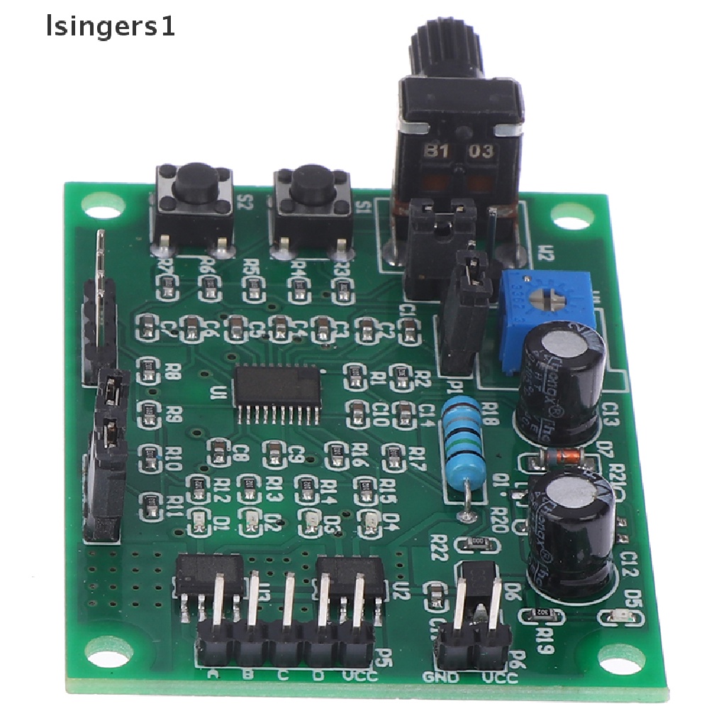 (lsingers1) Modul Stepper Motor Driver Micro Mini DC 5V-12V 2-phase 4-kabel