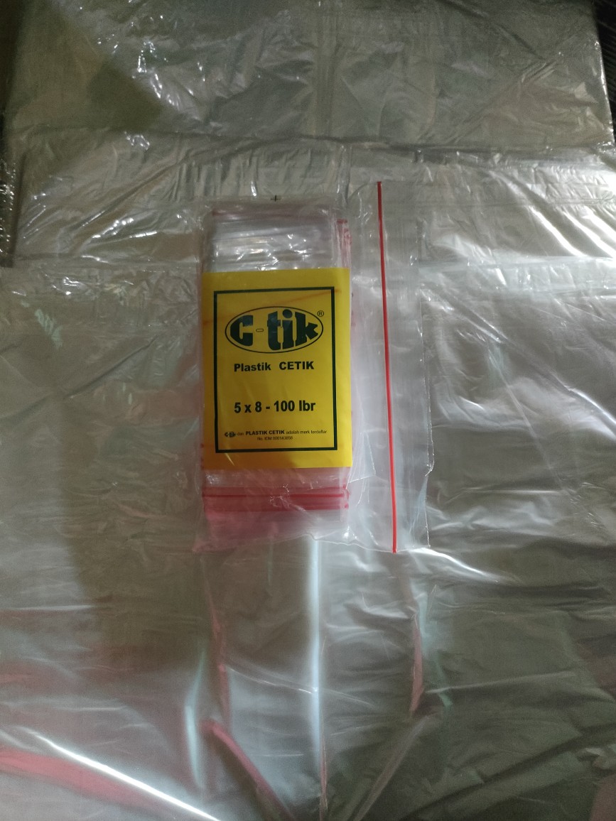 Plastik Klip C-tik 5x8 - 100 Pcs