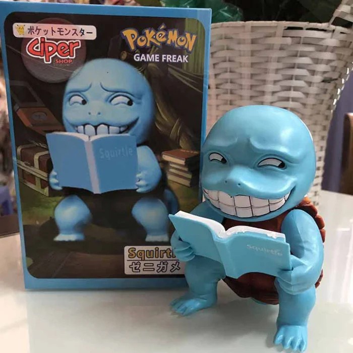 Pokemon Game Freak Figure Squirtle &quot;IYKWIM&quot; face