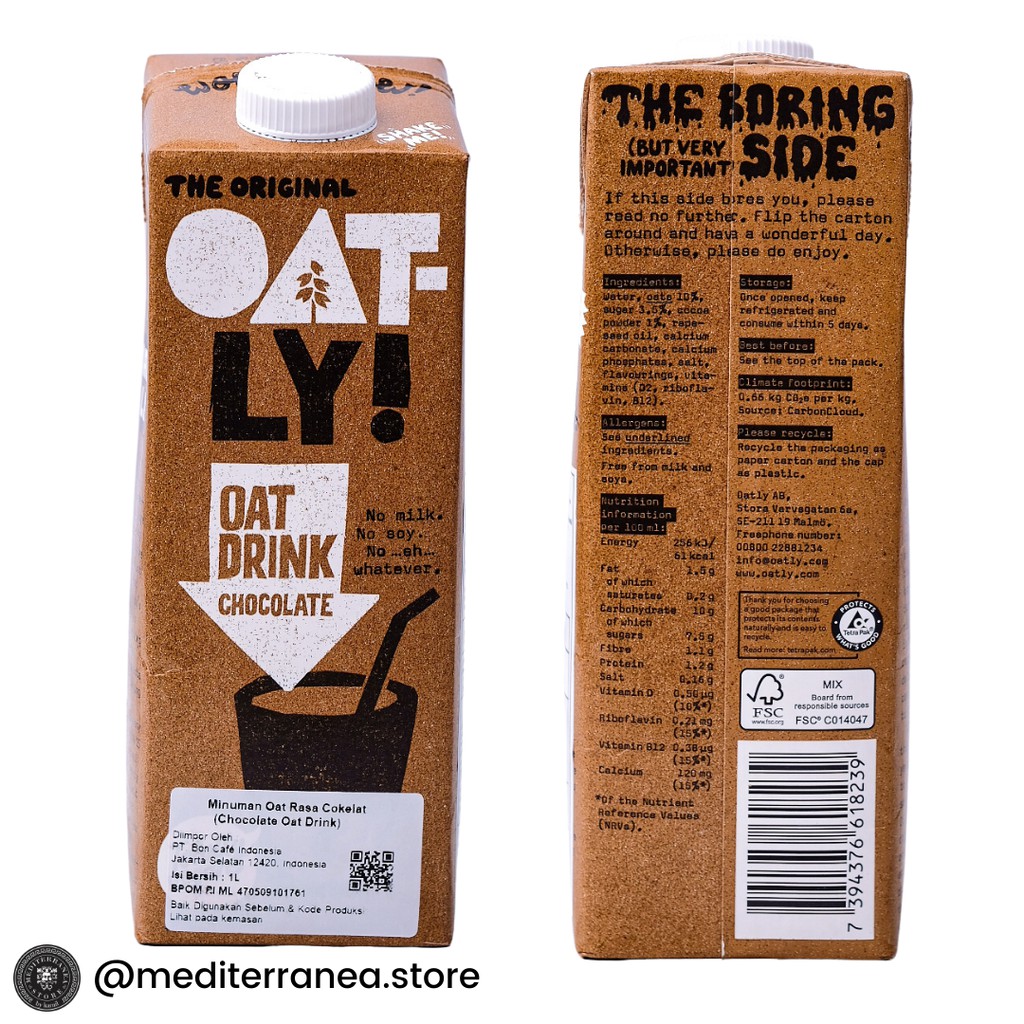 

Oatly Chocolate