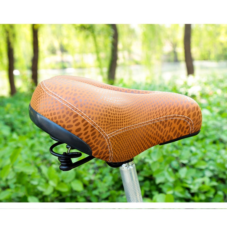 VERDENERGIA Sadel Sepeda Comfortable Cushion Shock Absorption - SX-997 - Brown