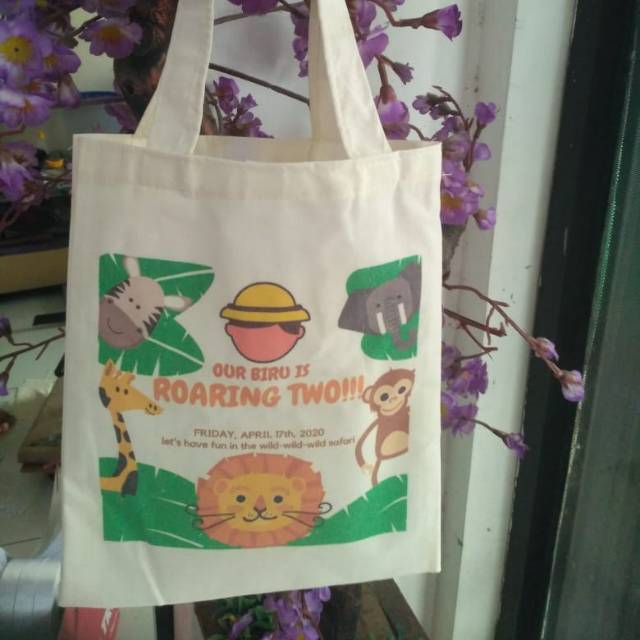 

[30x35] TEBAL Tas Ultah Blacu BIG SIZE CUSTOM DESAIN