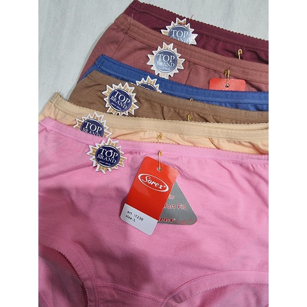 [ZDS] 1/3/6 PCS CELANA DALAM CD SOREX 1230 M L EL QL | REMAJA DEWASA SUPER COMFORT AND COMFY BEST SE