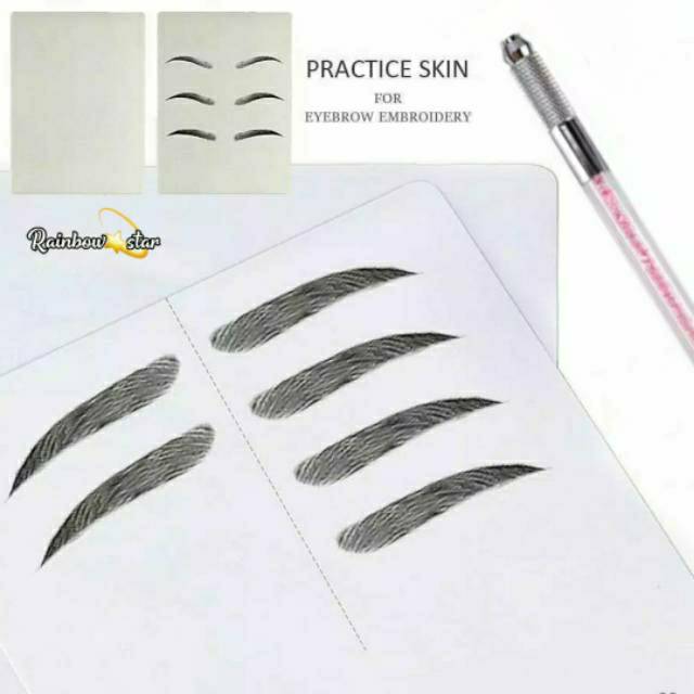 Kulit Latihan Sulam Alis / Sulam Bibir / Sulam Eyeliner / Tato / Skin Practice / Synthetic Fake Skin