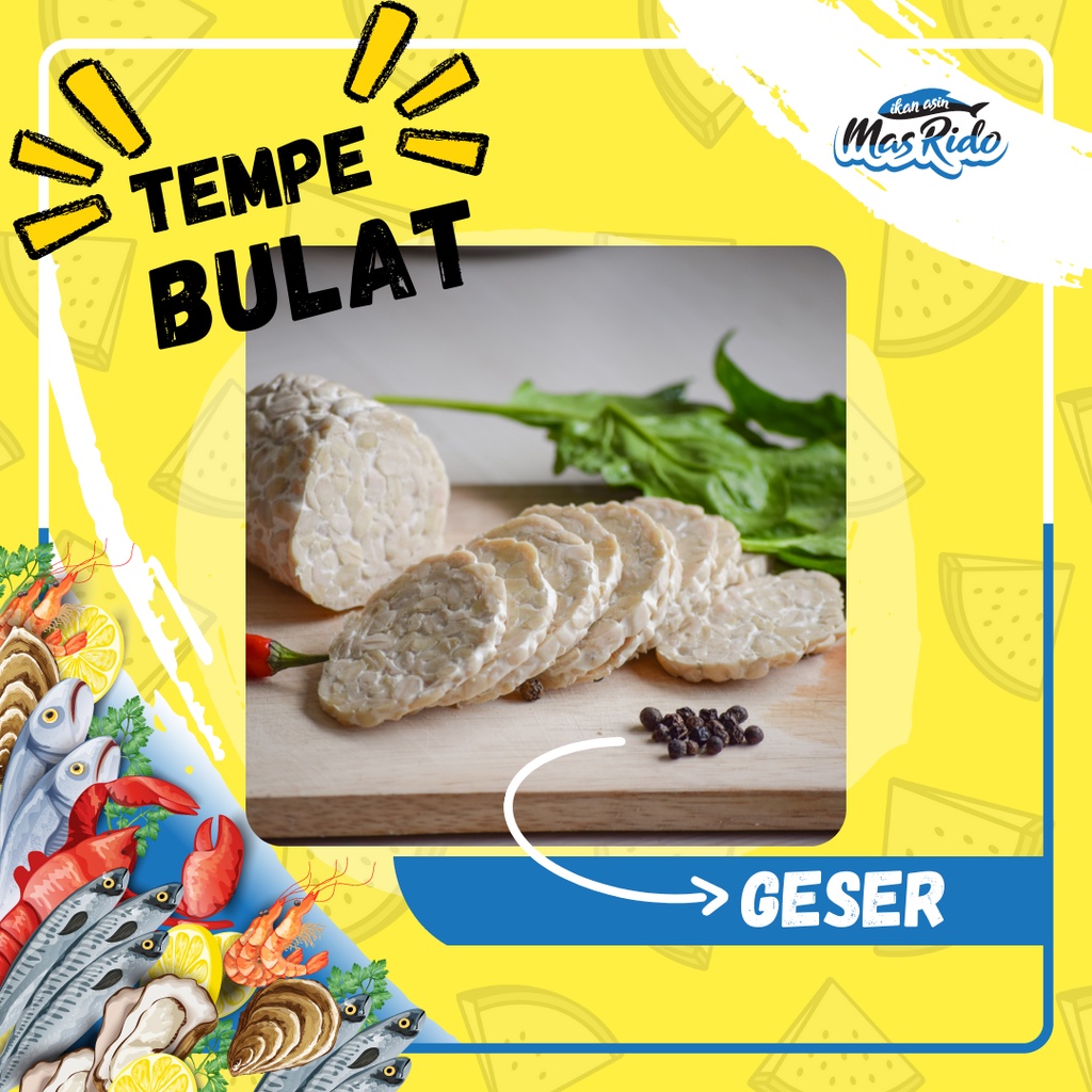 

Tempe Bulat Fresh Sehat Tempe Kedelai Bulet Segar Tempe Sehat Termurah