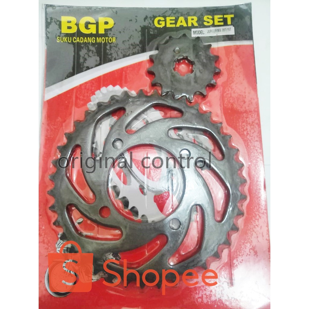 Gear Set Gir Paket Depan Dan Belakang Jupiter MX NEW