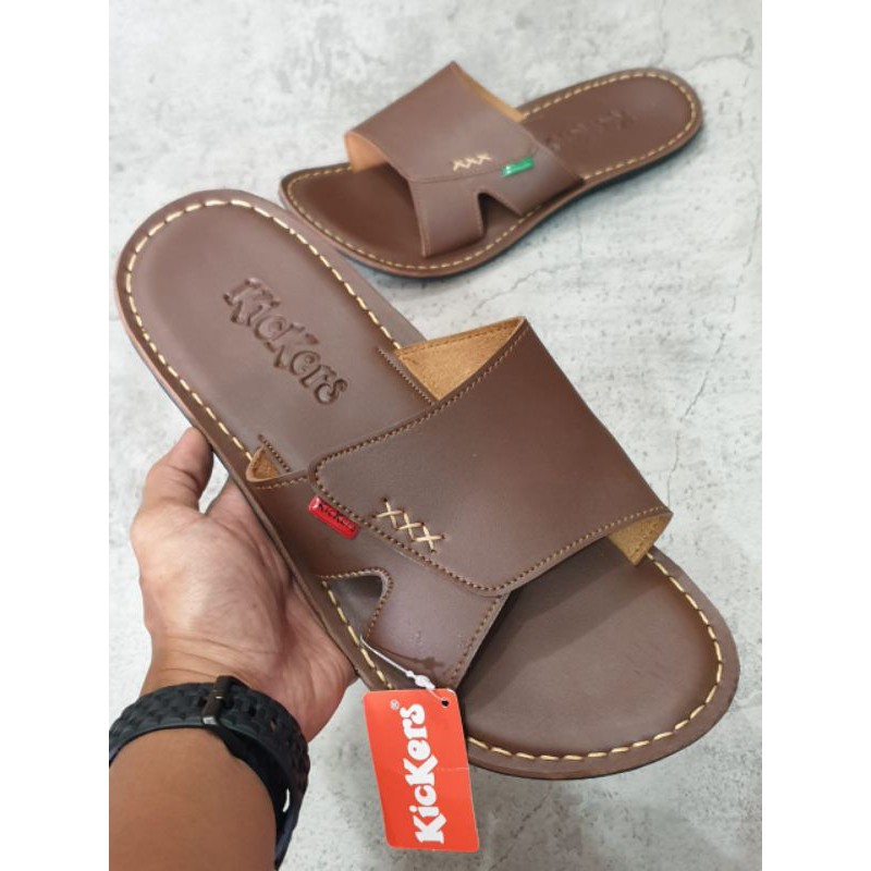 Sandal Kickers Casual -Sandal Kulit Kickers - Sandal Kickers Pria