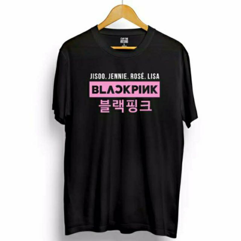 ( BISA BAYAR DITEMPAT) Kaos T-shirt K-POP Korean Blakpink/ Star Kids/Neo Zone/Exploration