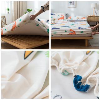 Sprei Selimut Sarung Bantal  Bahan Katun Motif Kartun 