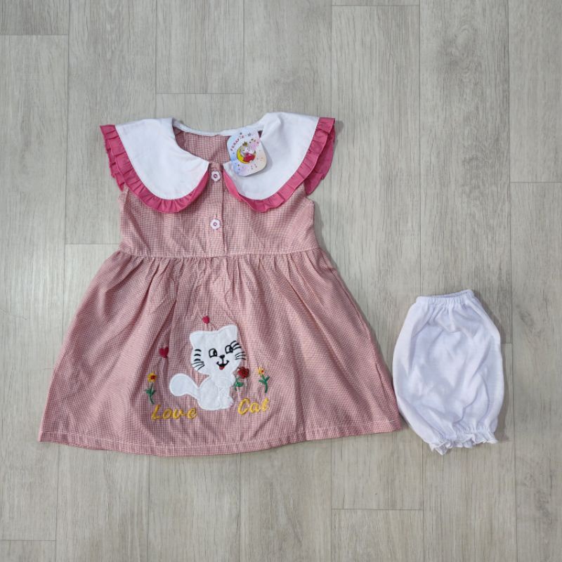 baju bayi perempuan dress baby girl jsb9