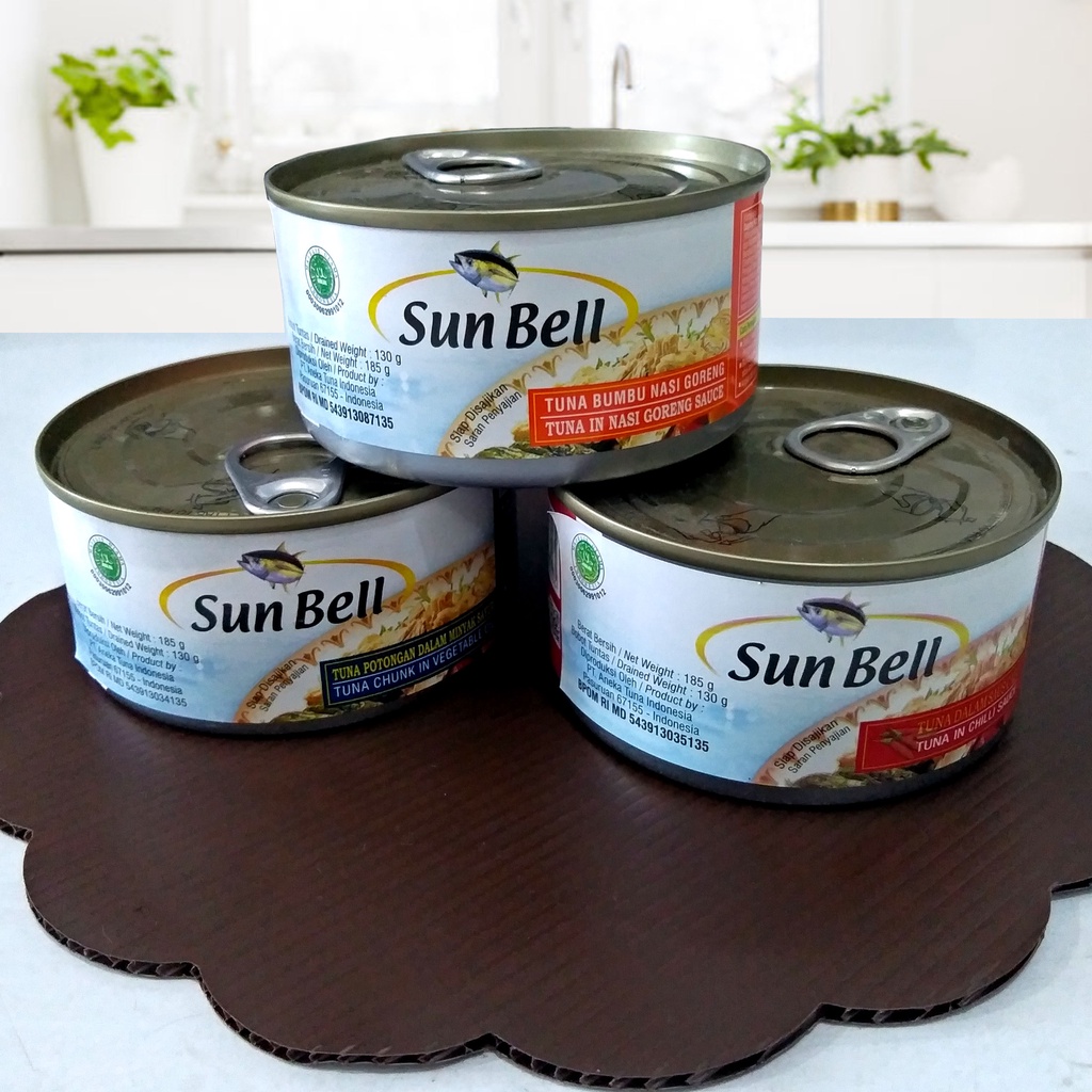 

Sunbell Tuna Kaleng All Varian 185gr