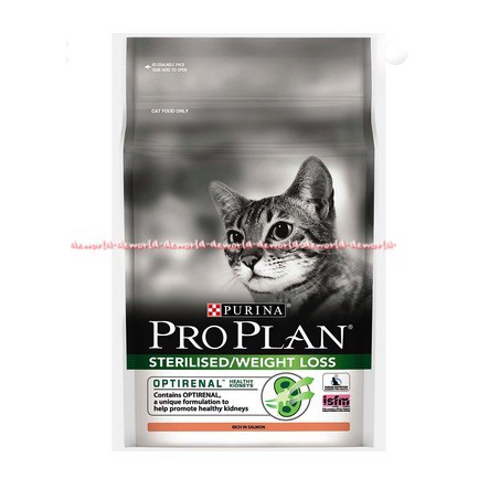 Purina Proplan Streilised Weight Loss Makanan Kucing WeightLoss 2.5 kg