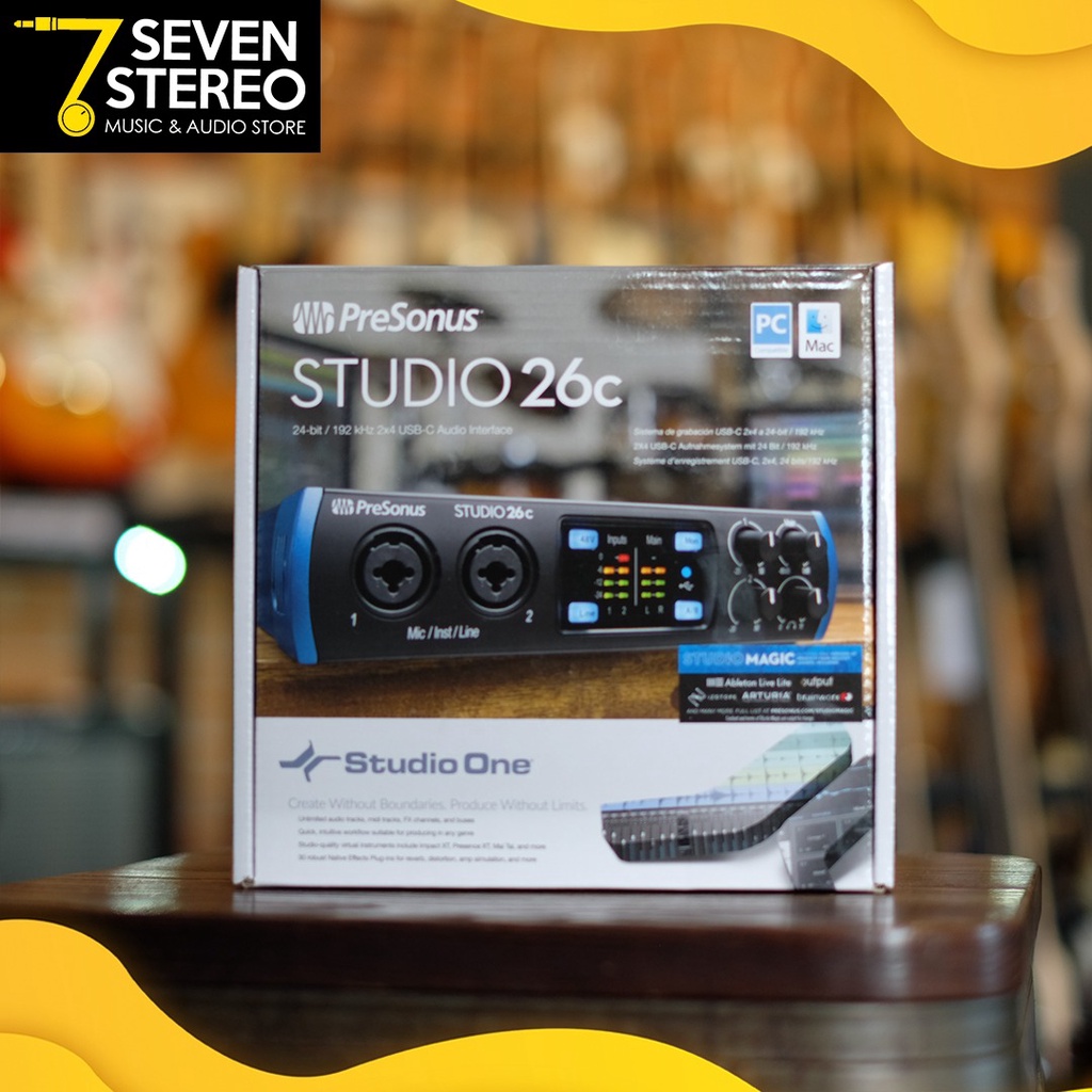 Presonus Studio 26C 26 C Soundcard Recording