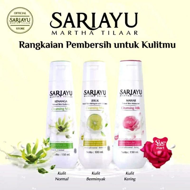 SARIAYU PEMBERSIH / CLEANSHING MILK 150ML