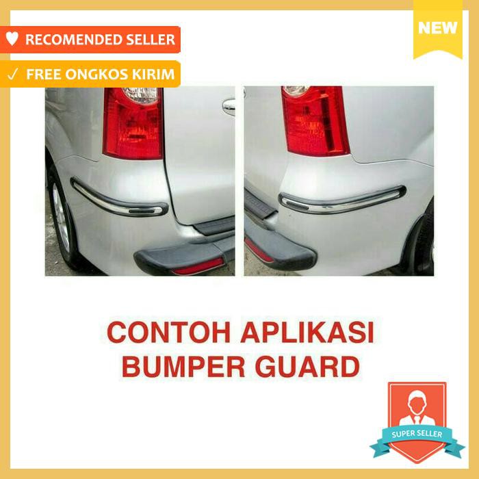 Bumper Guard / Karet Pengaman Sisi Sudut Mobil Trd Calya