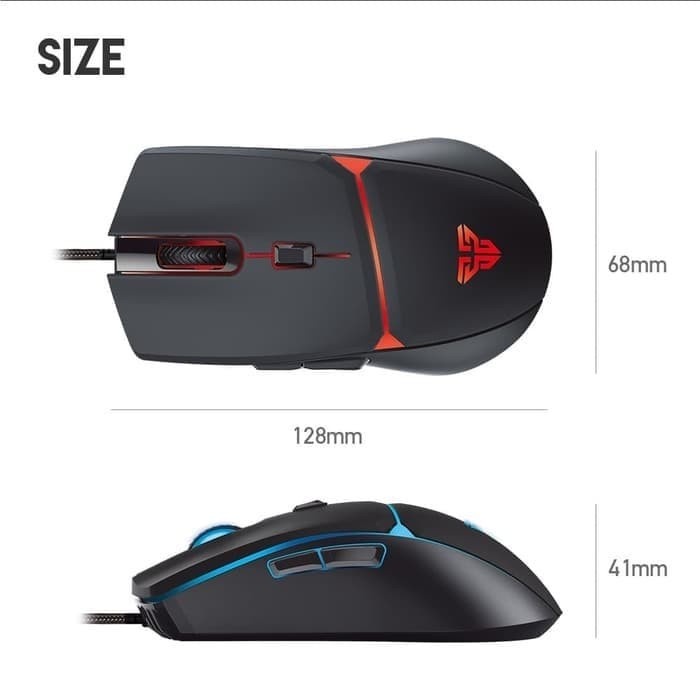 FANTECH VX7 CRYPTO MOUSE GAMING RGB MACRO