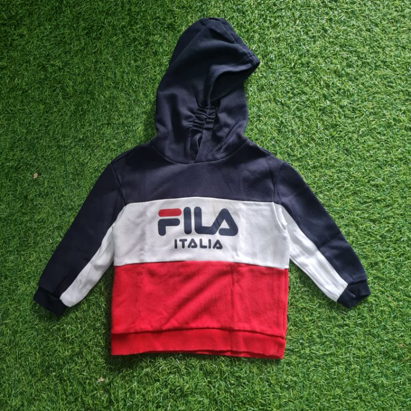 Hoodie Fila anak second