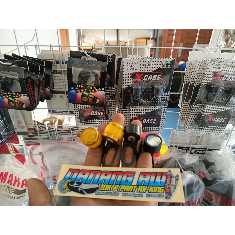 Lampu sein motor strobo mini