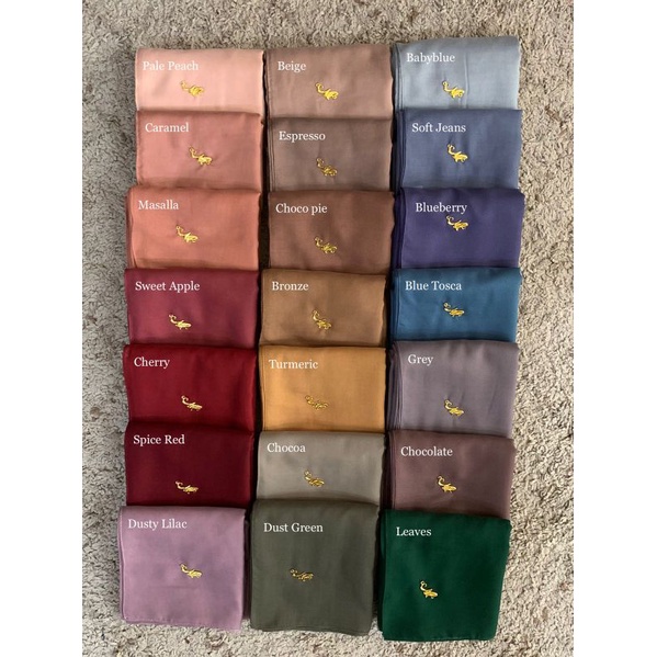 kerudung mylady polos jahit tepi part 1