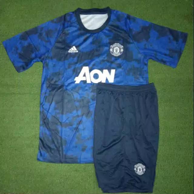 Jersey Bola MU Prematch/Stelan Jersey