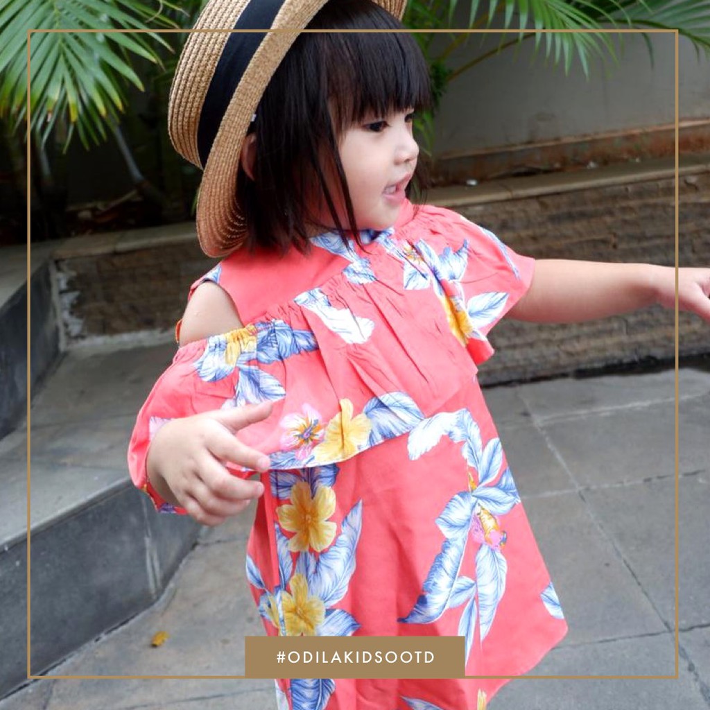 DRESS/BAJU HAWAII ANAK PEREMPUAN