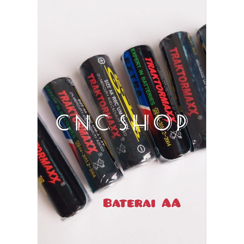 Baterai AA Traktormaxx  Batre Jam Dinding / Mainan Murah