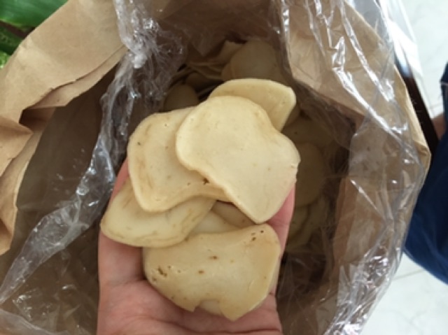 Kerupuk Ikan Cap Unggul 1kg Model Bulat / Krupuk Ikan Panggul Model Bulat 1kg