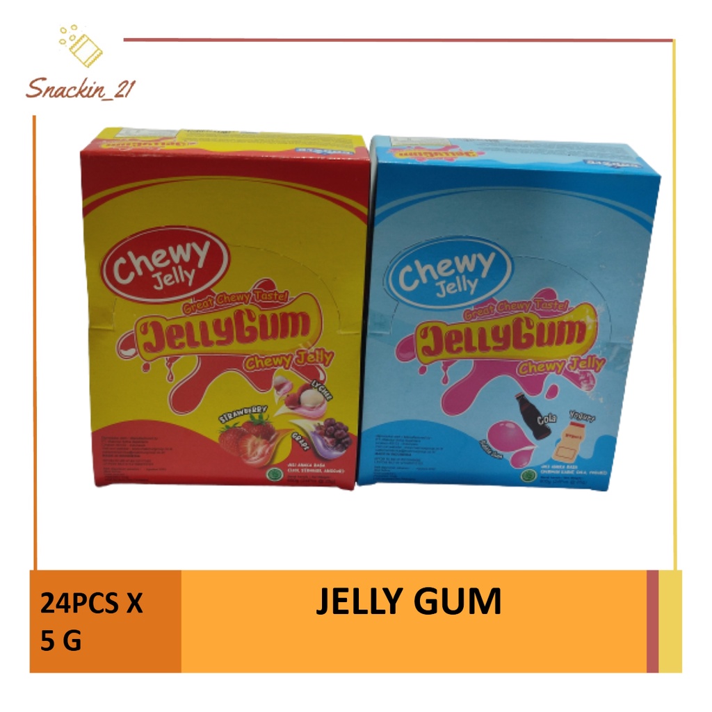 

Permen Jelly Gum Donald (1 pack isi 24 x 5 gr)