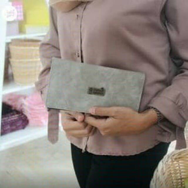 Dompet Paula Abu Rumah Warna