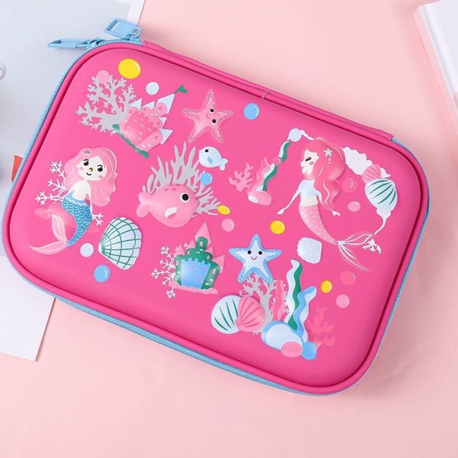 

Viral⭐ @CODE-546s Tempat pensil unicorn kotak pensil pensil case hardtop 3D unicorn lucu.TY.31 makac