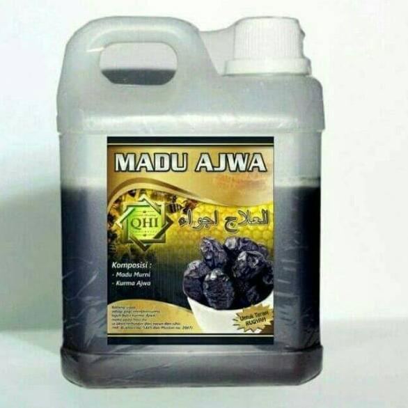 

「Cuci gudang」 Madu ajwa 1/2kg herbal qhi