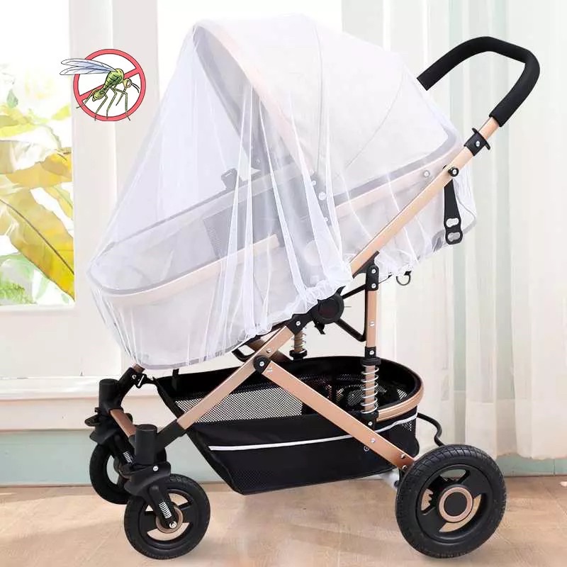 IMPORT Kelambu Kereta Bayi Anti Nyamuk Serangga Debu Anak Bayi Stroller Cover Net Mosquito Baby Kids