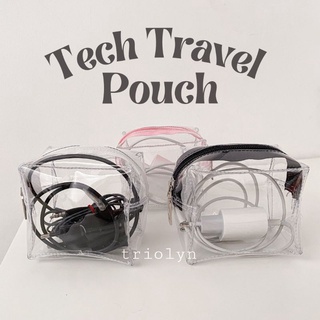 pouch mini charger ( pouch menyimpan kabel, pouch charger hp laptop)