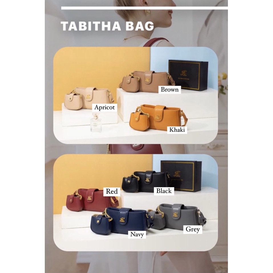 JIMS HONEY TAS SELEMPANG WANITA TABITHA BAG (FREE EXCLUSIVE BOX+DOMPET)