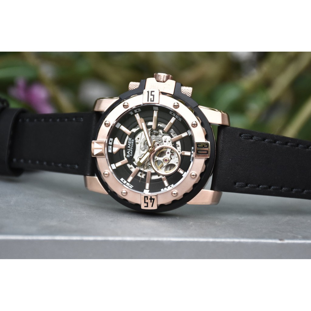 Jam tangan Balmer B.7990MBR Original