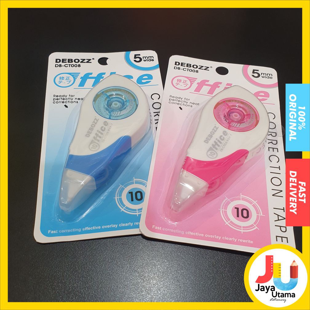 

Correction Tape Tip Ex Kertas Debozz CT-008 10 Meter