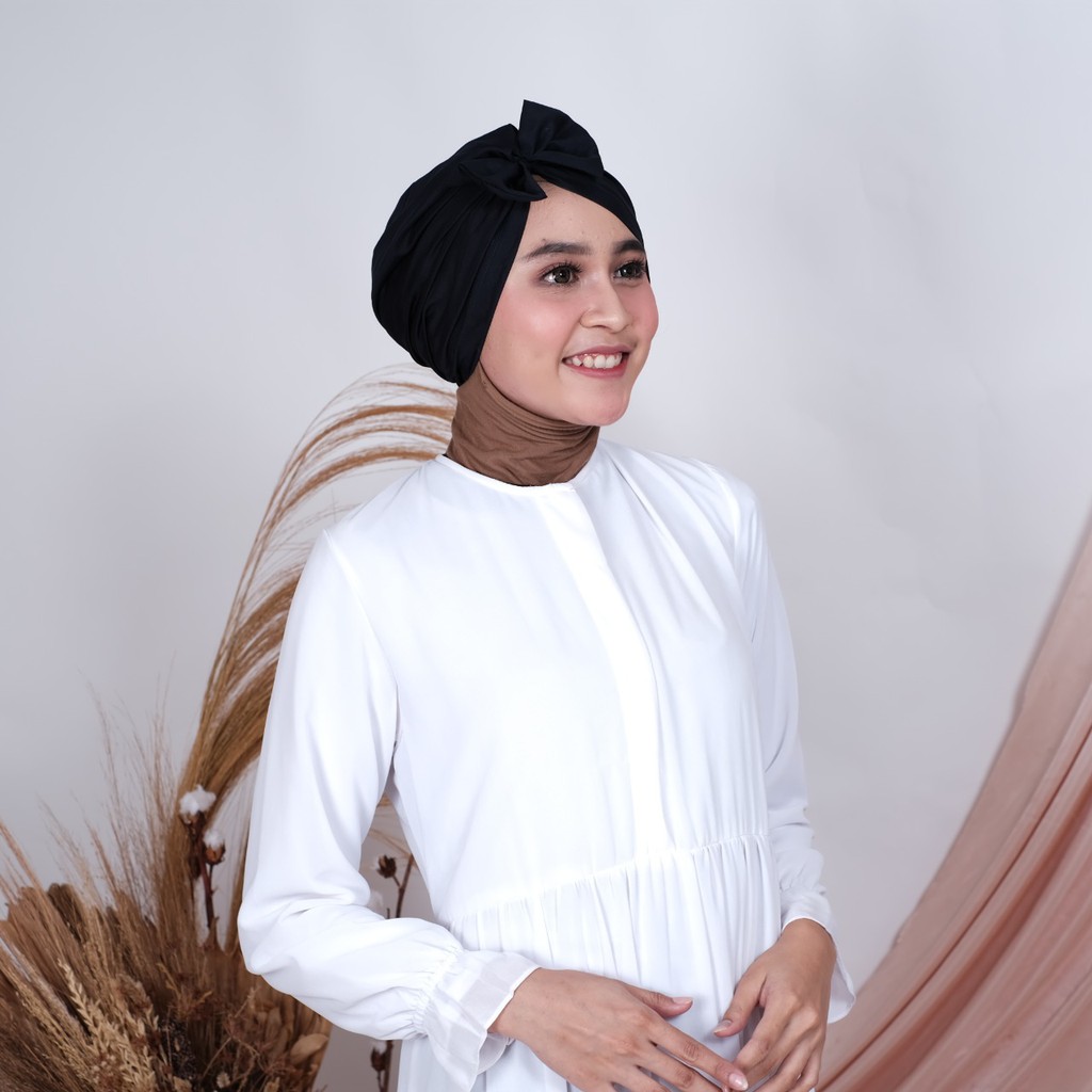 TURBAN PITA BOW BOWIE INSTAN DEWASA JAYA HEBAT