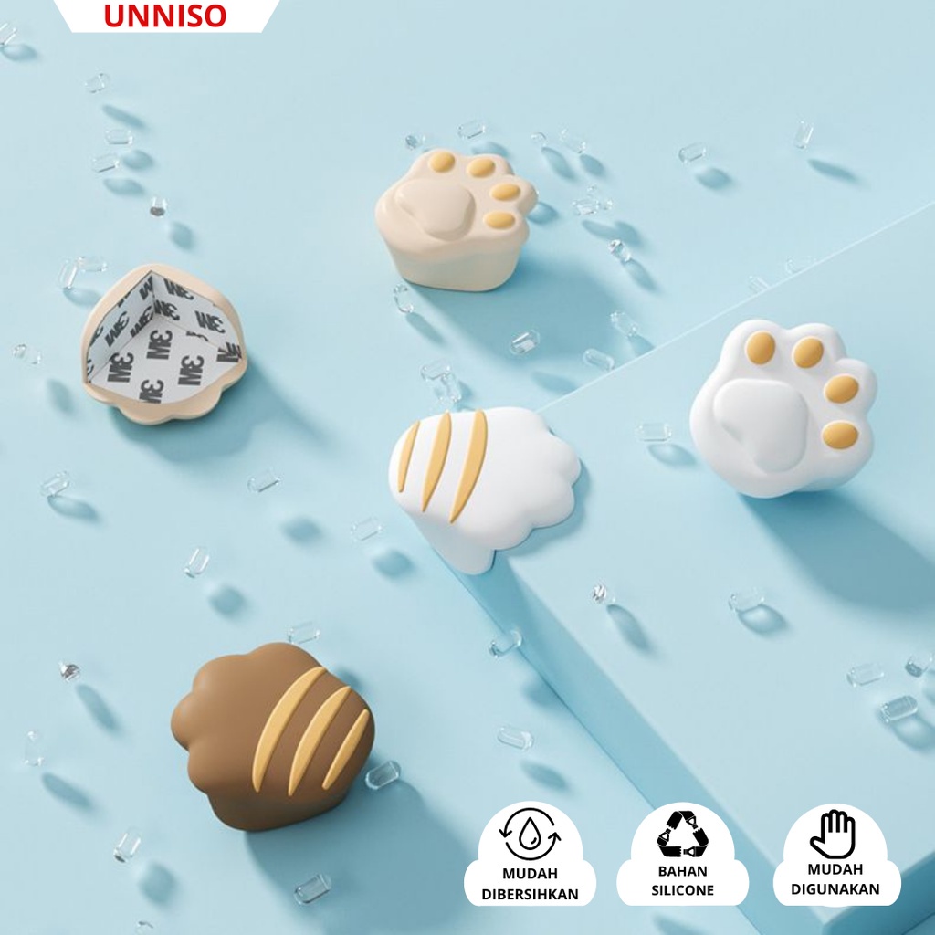 UNNISO - Table Silicone Pad Pengaman Sudut Ujung Meja