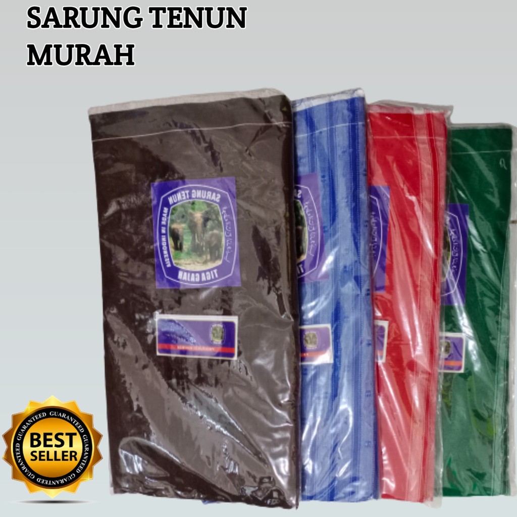 sarung tenun murah/sarung bahan katun harga grosir/bisa bayar ditempat/COD