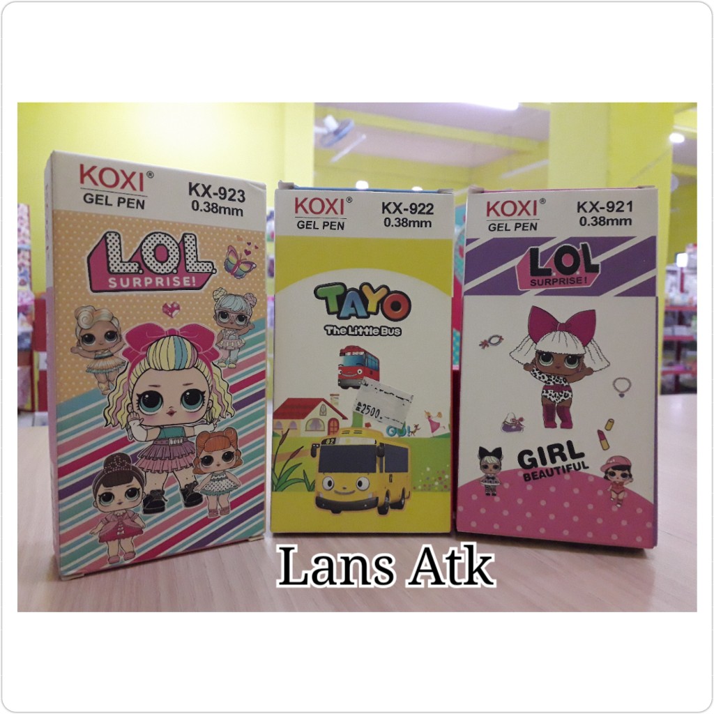 

Pulpen - Ballpoint KOXI KX-921, KX-922, DAN KX-923