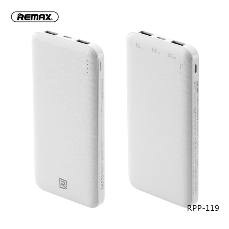 Remax Jane Series 2USB Power Bank 10000mAh RPP-119