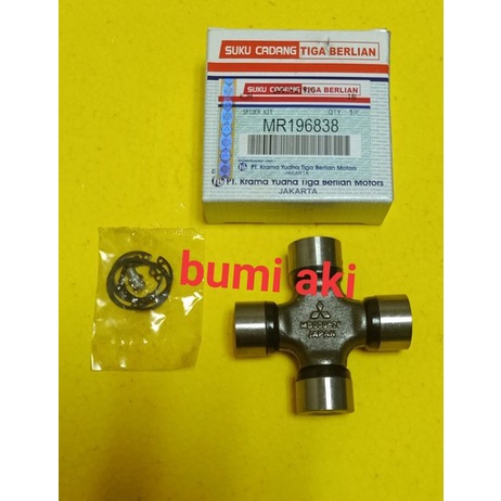 JOINT KOPEL DEPAN ATAU CROSS JOINT SILANG 4 FRONT MITSUBISHI TRITON 2500CC STRADA L200 2.5 KUDA BENS