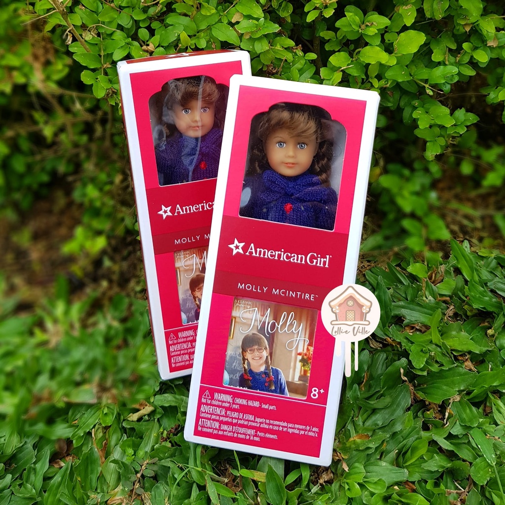 American Girl Molly Mini Doll and Book 16cm