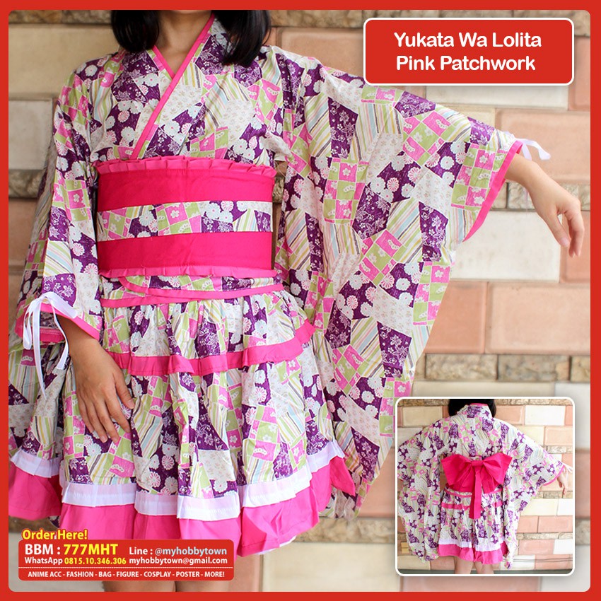 Wa Lolita : Pink Patchwork