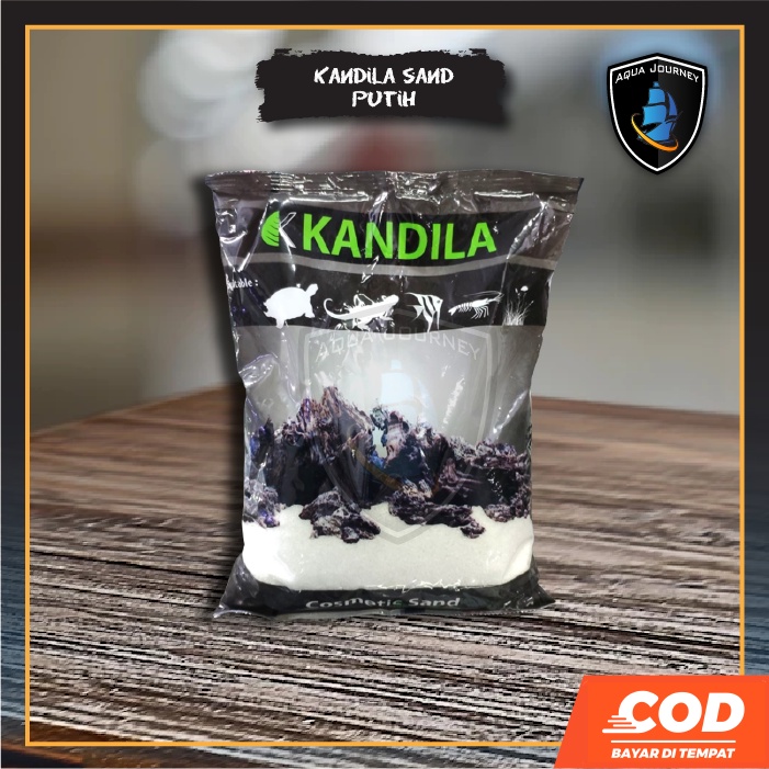 Pasir Silika Putih Kandila Cosmetic Sand 1kg Pasir Hias Import Air Terjun Aquascape