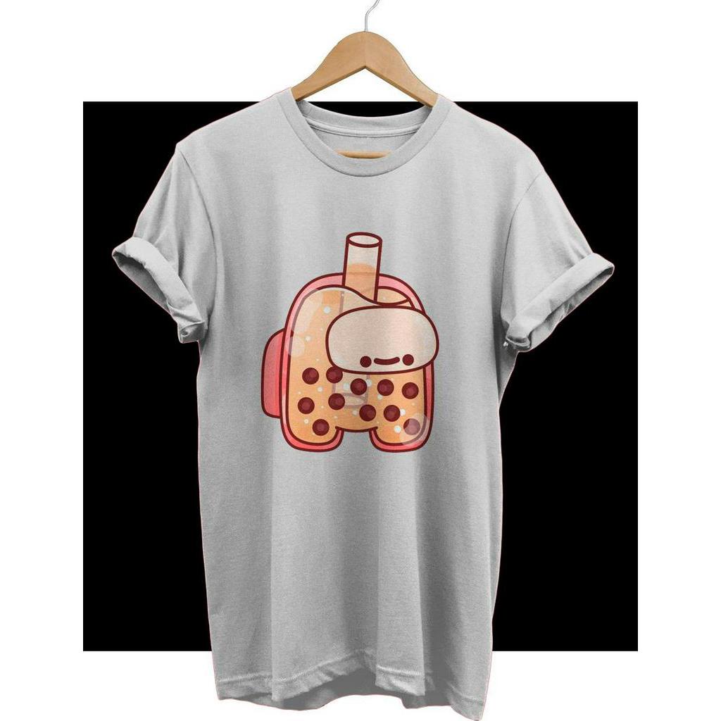 KAOS TSHIRT AMONG US tipe BOBA COMBED 30S