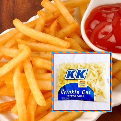 

KENTANG FROZEN KK 1KG FRENCH FRIES SHOESTRING BEKU MURAH